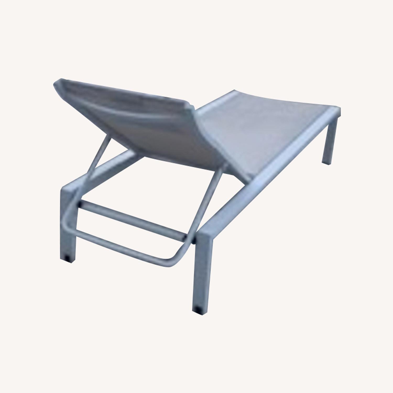 Rove Concepts Outdoor White Loungers - image-0