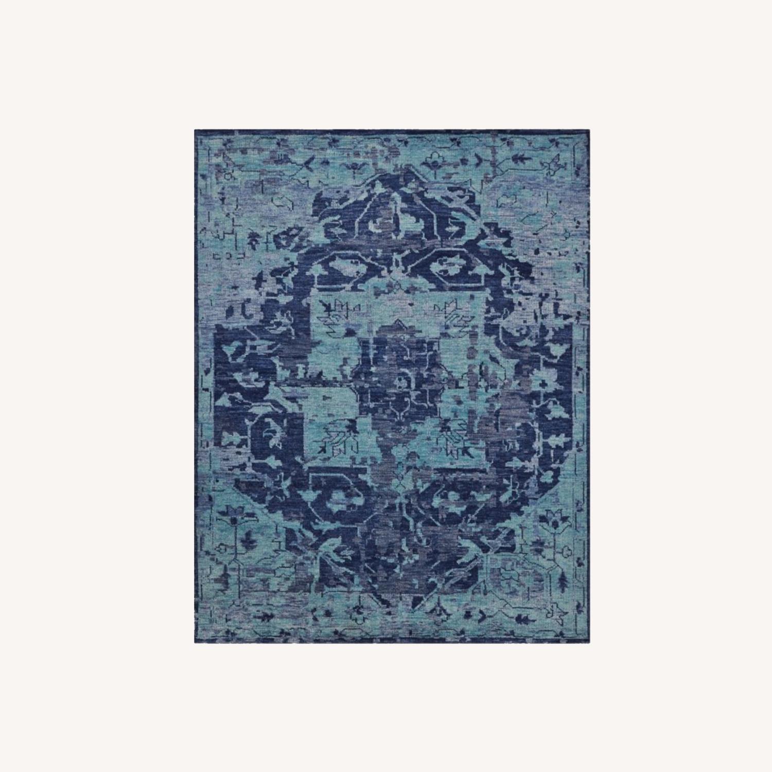 Williams Sonoma Mystic Medallion Hand Knotted Rug - image-0