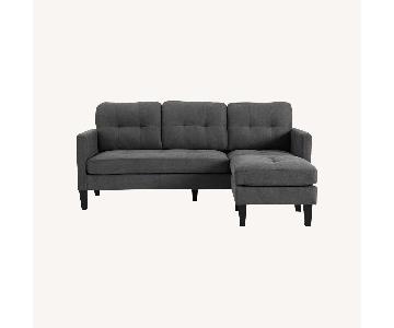 Wayfair Dark Grey Sectional