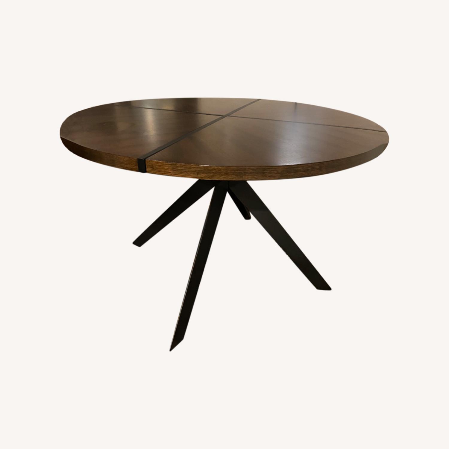 Macy's Dining Table Solid Wood AptDeco