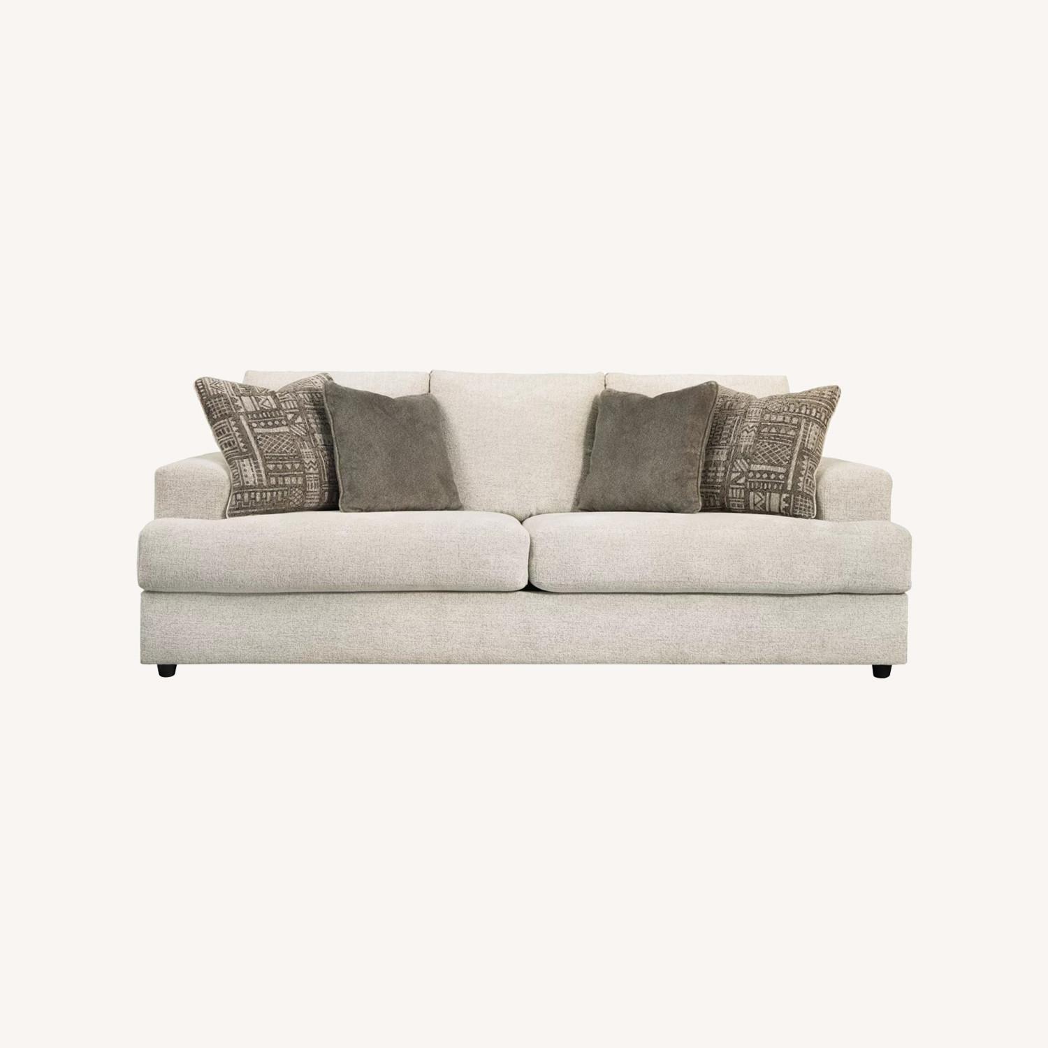 Ashley Furniture Soletren Stone Sofa - image-0
