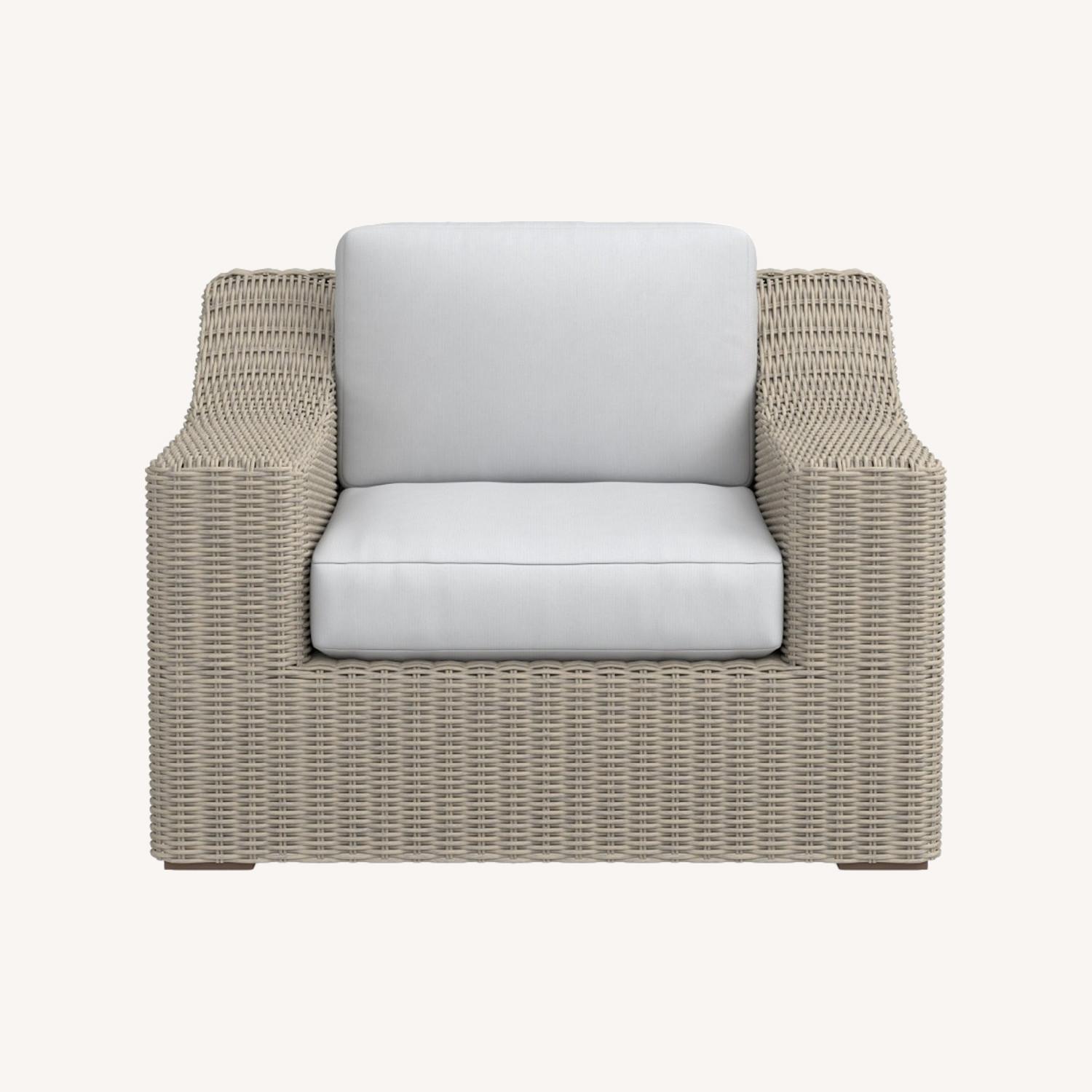 Williams Sonoma San Clemente Outdoor Club Chair - image-0