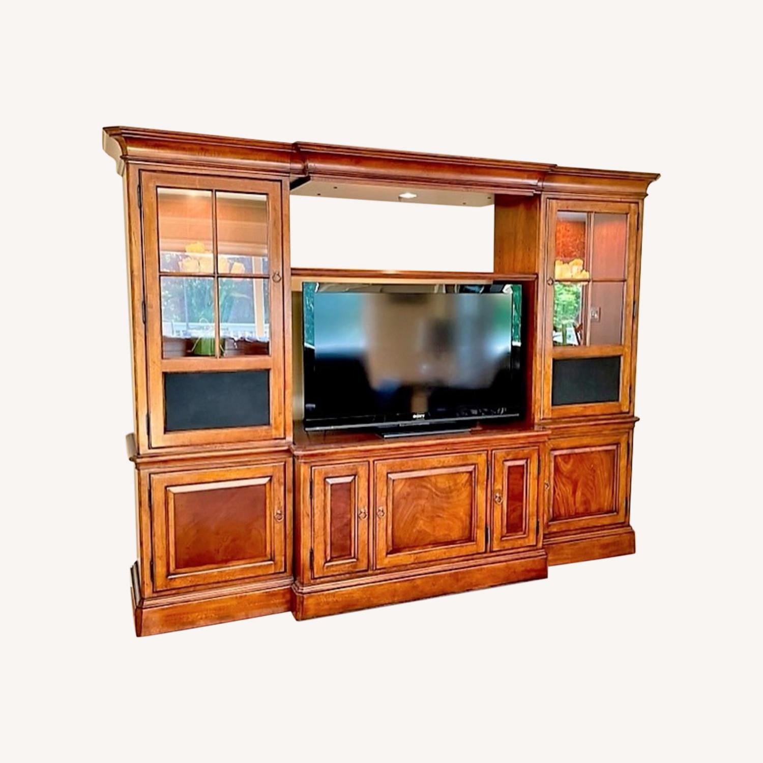 Thomasville Mahogany Entertainment and Media Unit - image-0