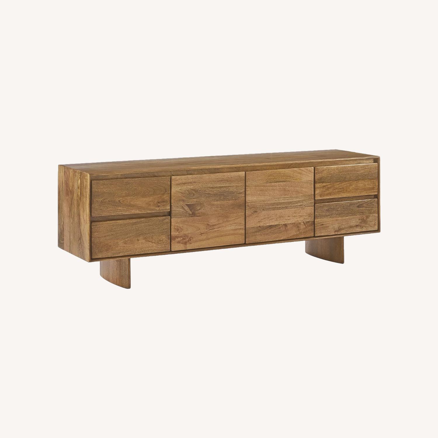 West Elm Anton Media Console 80" - image-0