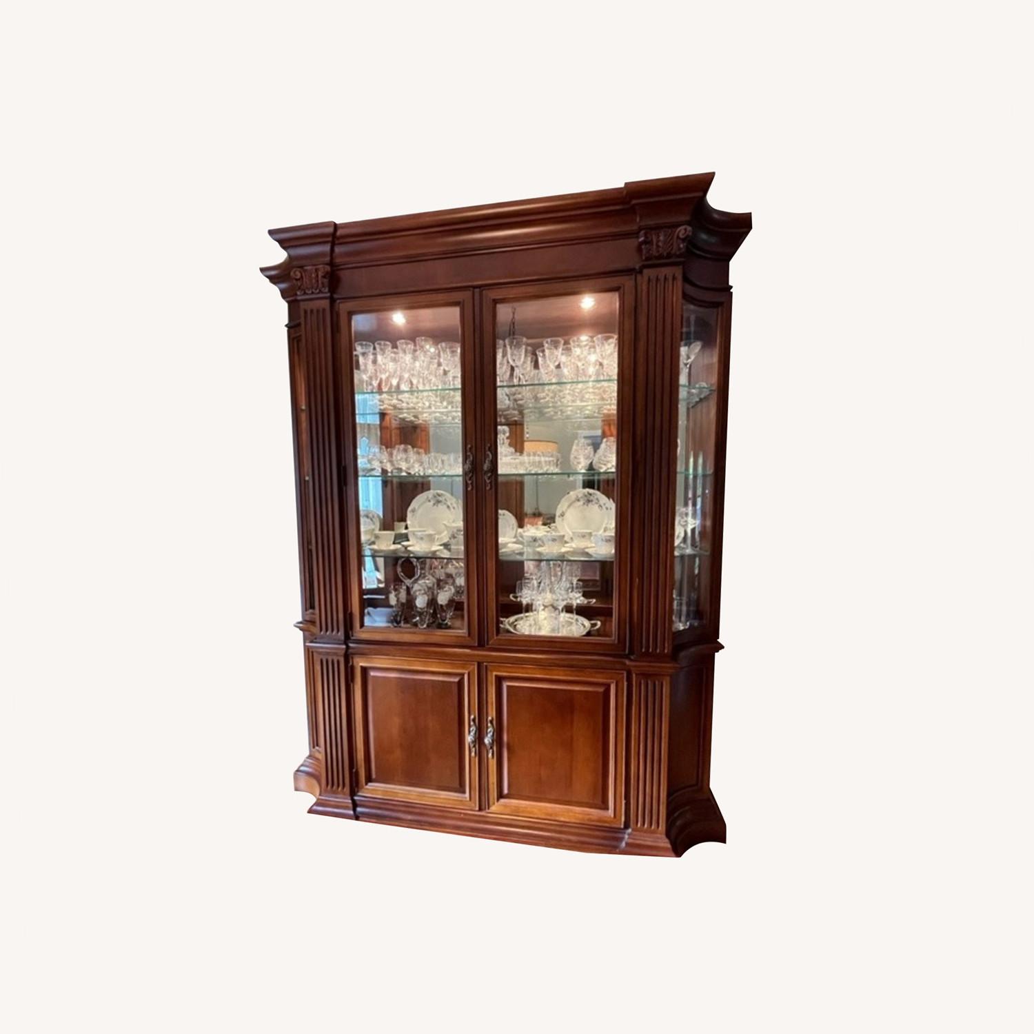 Stanley Corinthian China Hutch - image-0
