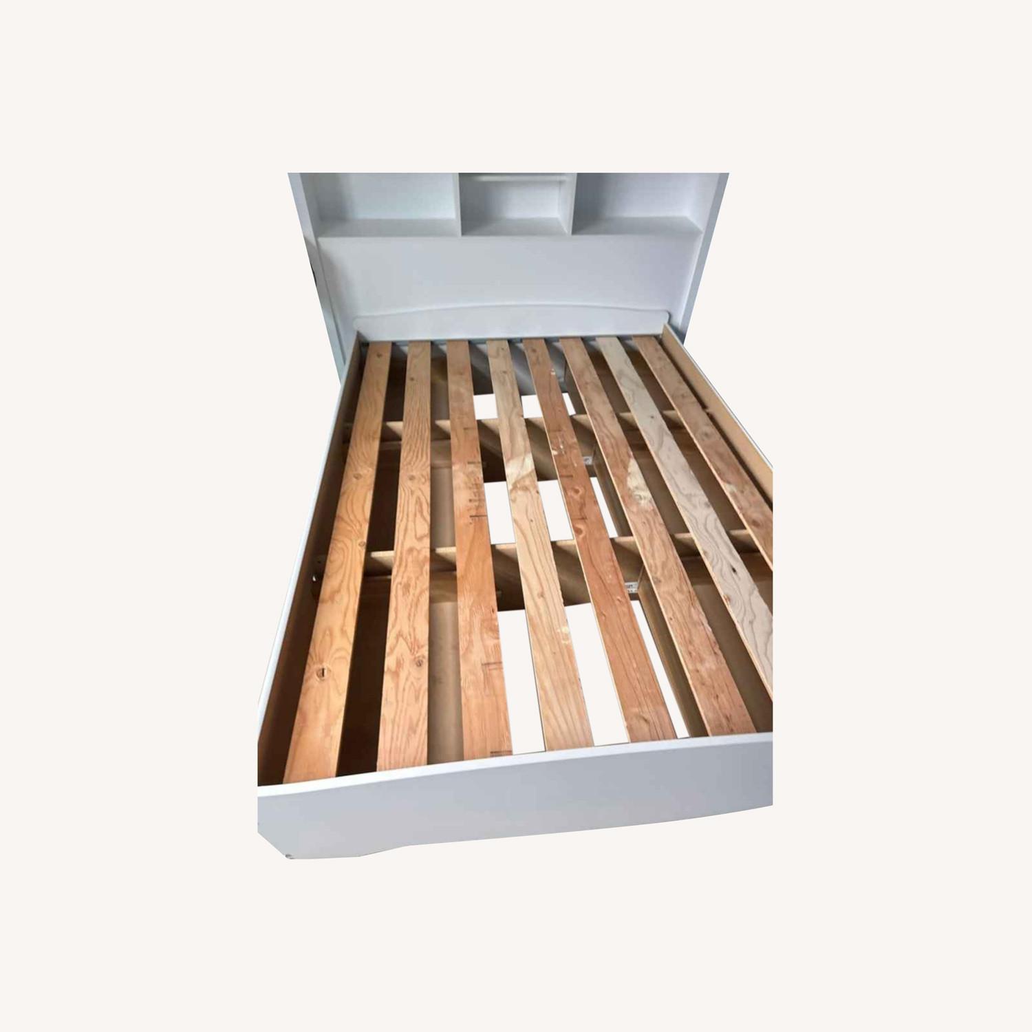 IKEA Malm Full Size Bed Bookcase Storage - image-0