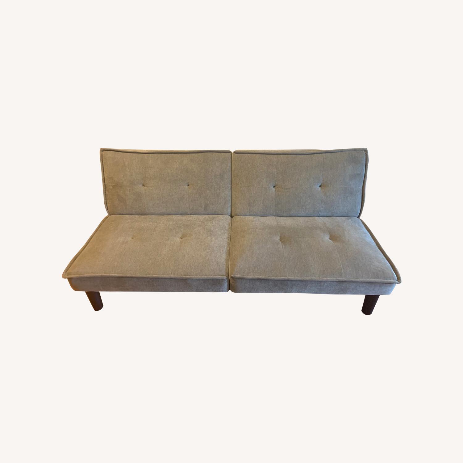 Milliard Memory Foam Futon Grey Full AptDeco