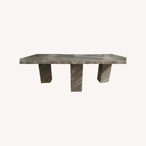 Used CB2 Statement Marble Coffee Table for sale on AptDeco