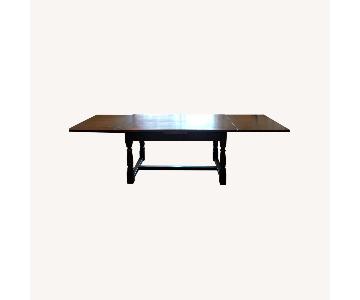Antique Jacobean Revival Extendable Dining Table