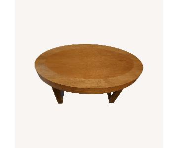 Todd Oldham Dining Table Wood With Metal bBase