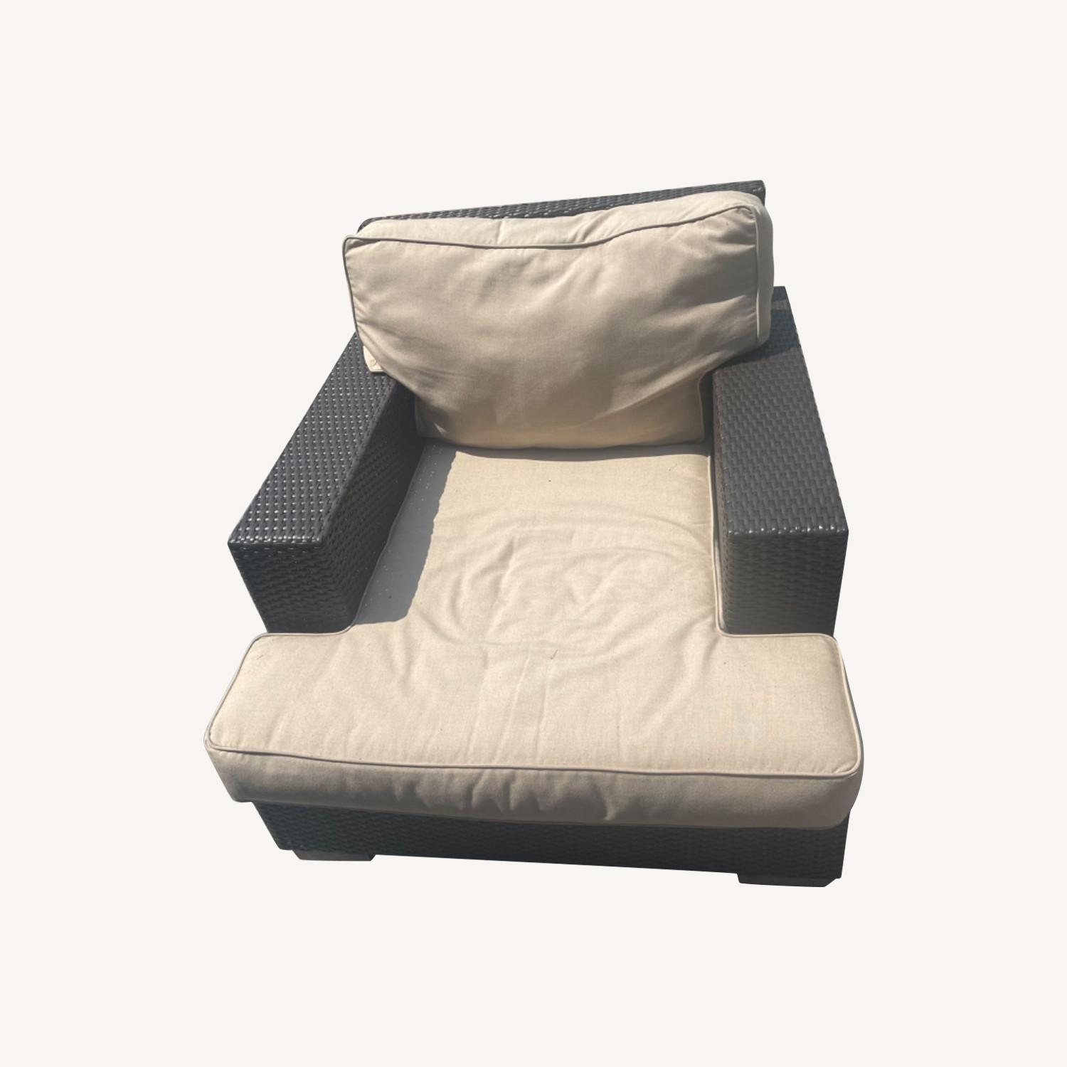 Restoration Hardware Outdoor Wicker Furniture AptDeco