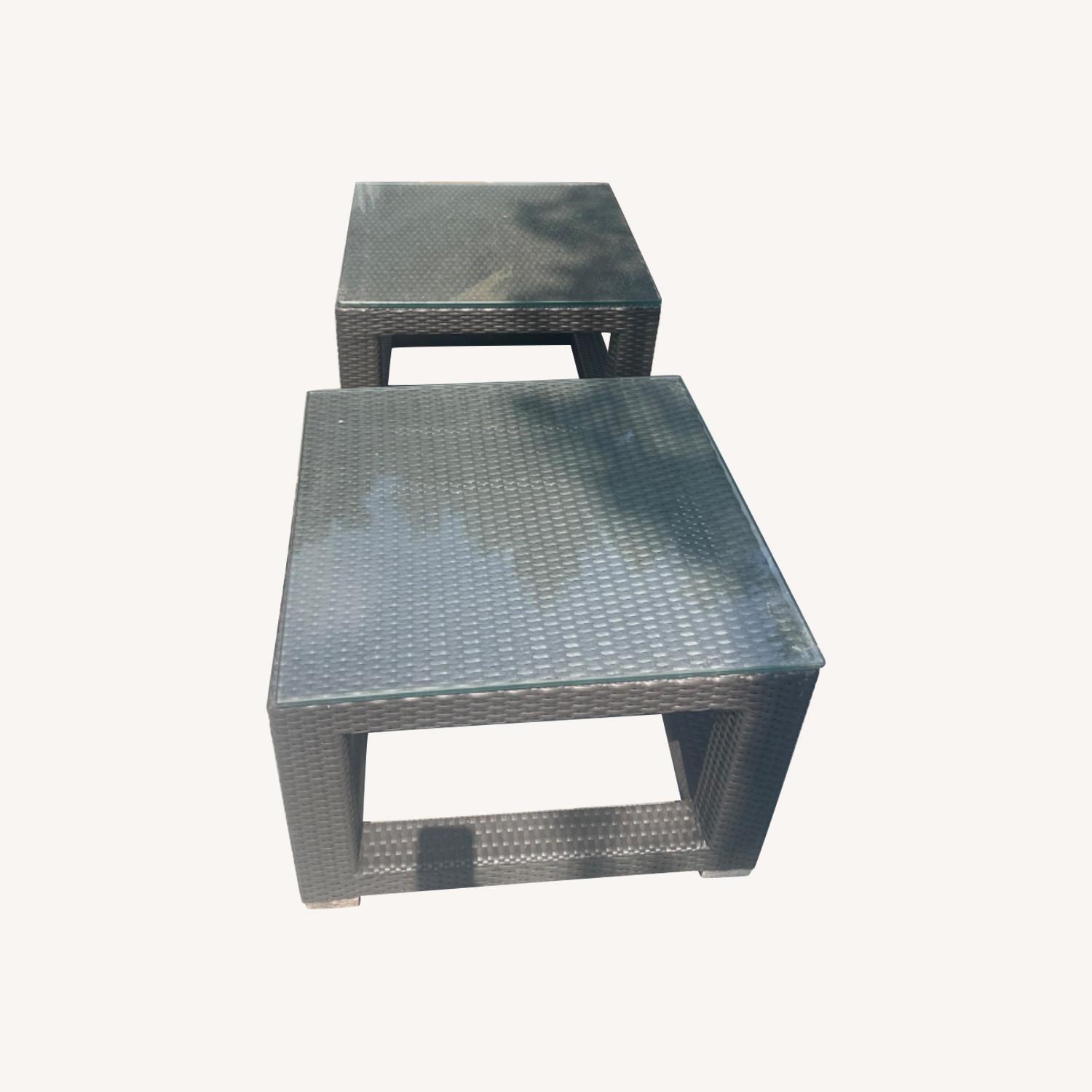 Restoration Hardware Outdoor Wicker Furniture AptDeco