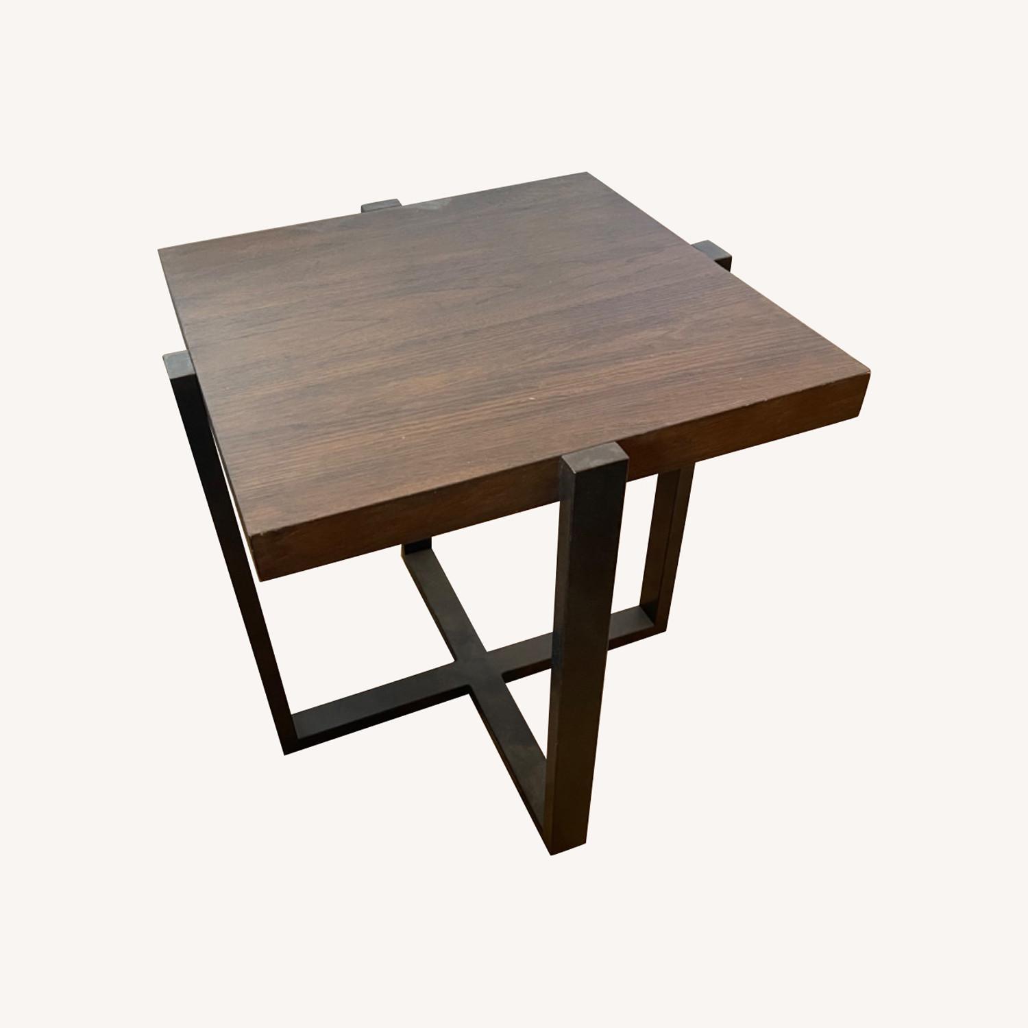 Crate & Barrel Side Table AptDeco