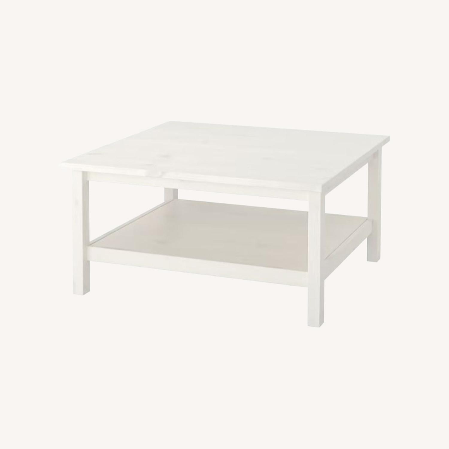 IKEA HEMNES Coffee Table White Stain AptDeco
