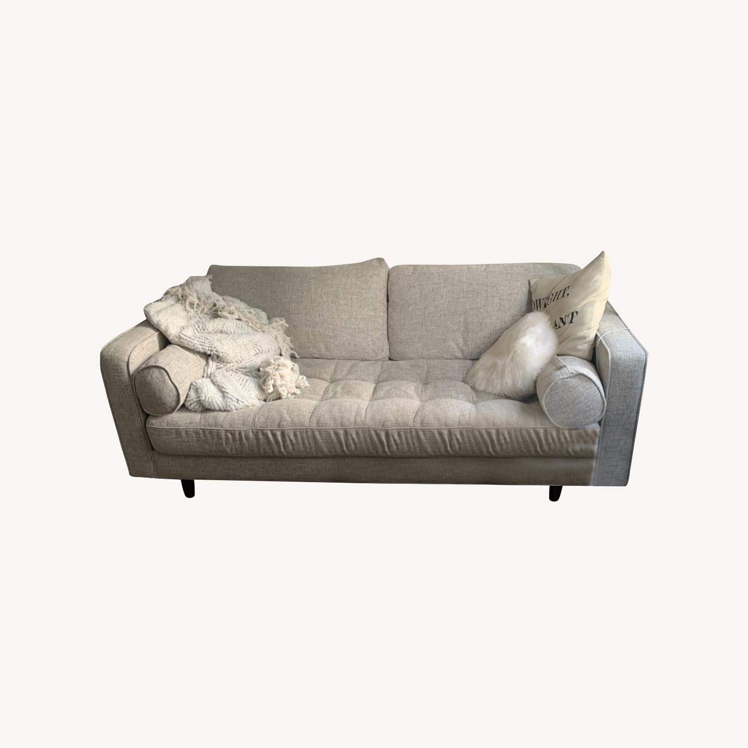 Article Sven Loveseat Sectional in Birch Ivory - image-0