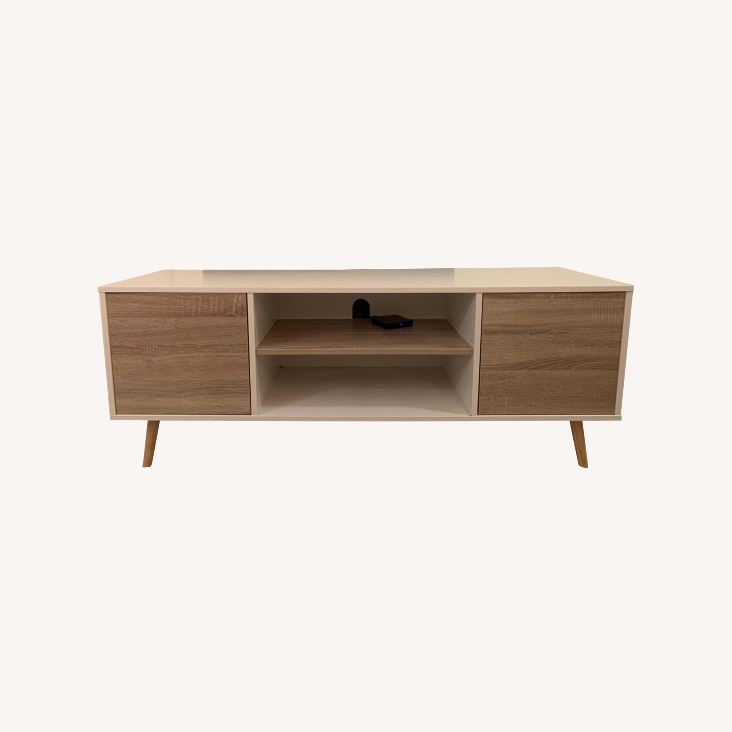 Modern TV Stand Up to 60 TV with Storage - image-0