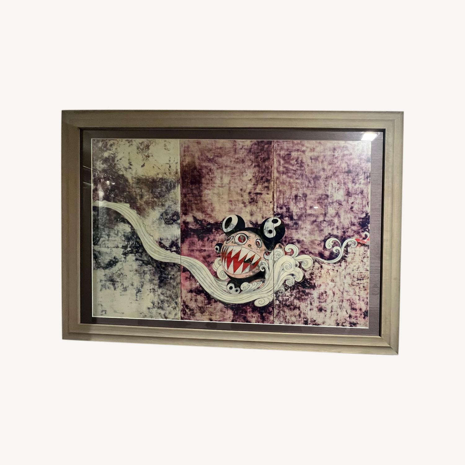 Moma Takashi Murakami's 777 1996 Custom Framed Poster - AptDeco