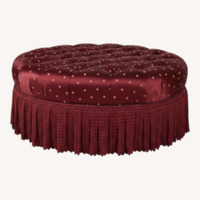 Ethan Allen Ottoman Including 2 Matching Pillows