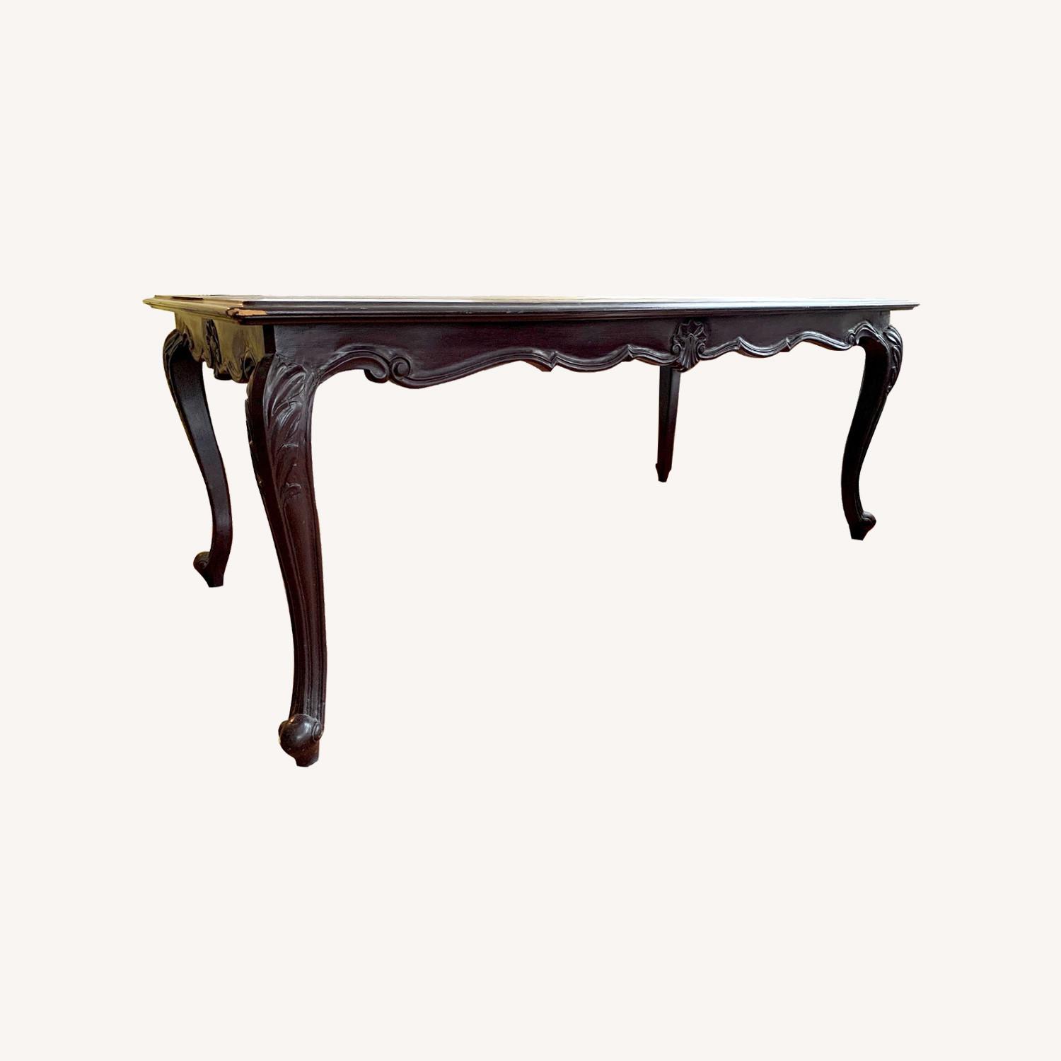 Anthropologie Vintage Wood Dining Table - image-0