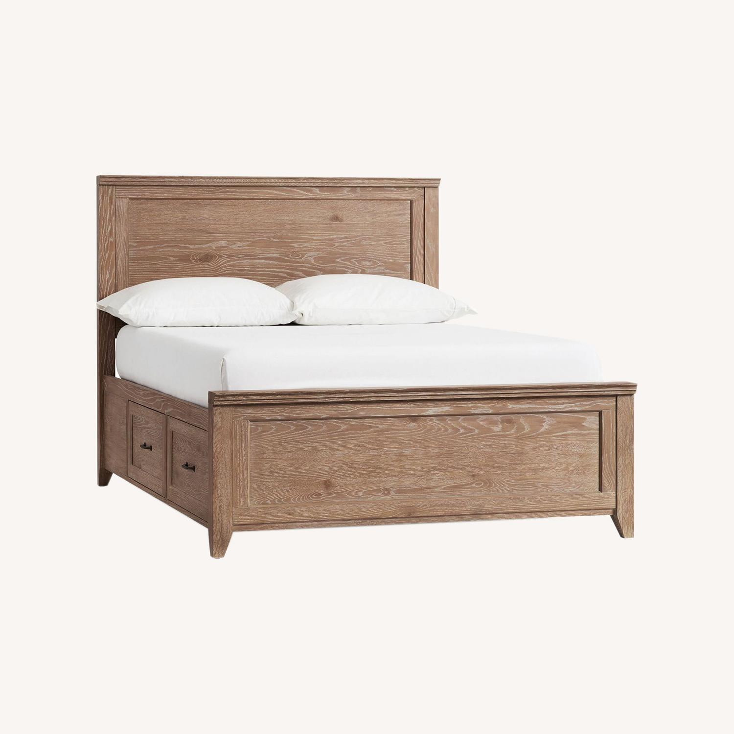 Pottery Barn Hampton Storage Bed - image-0