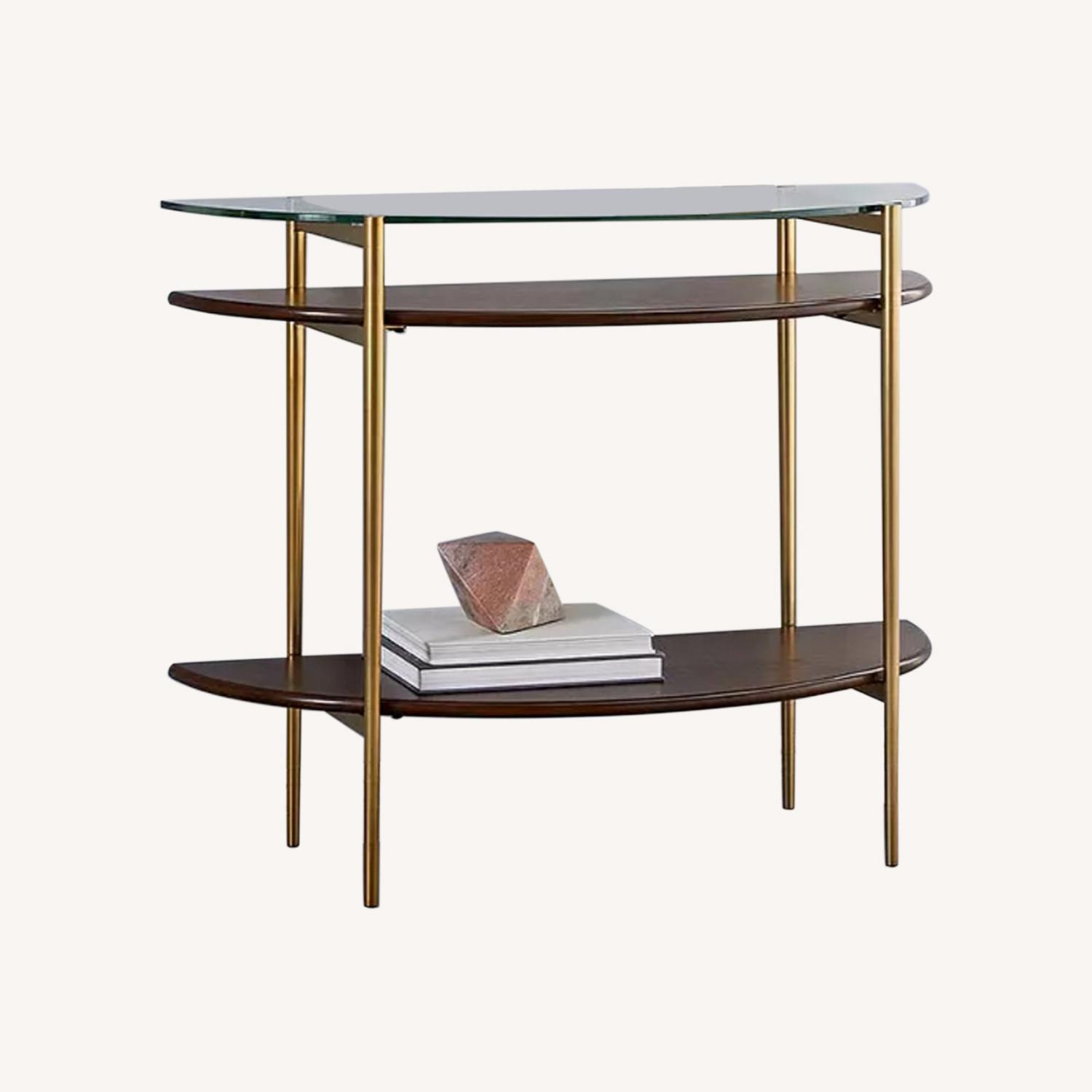 West Elm Art Display Console Table - image-0