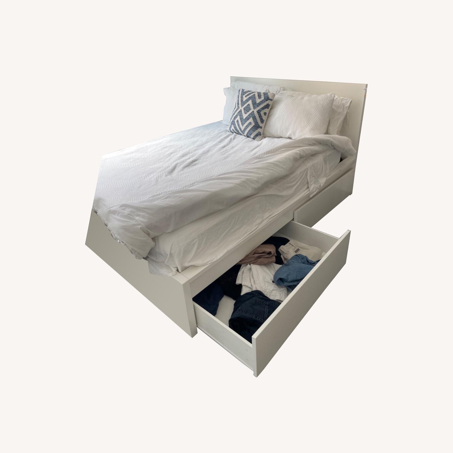 IKEA MALM Bed with Drawers AptDeco