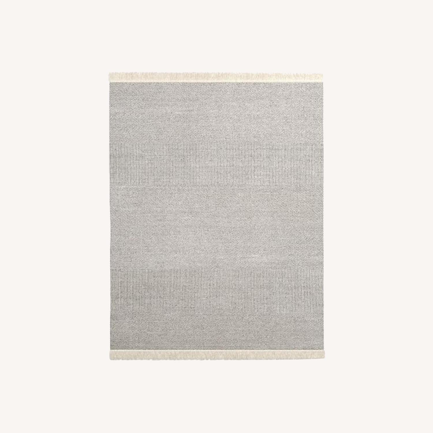 West Elm Tweed Flatweave Dhurrie Rug - image-0