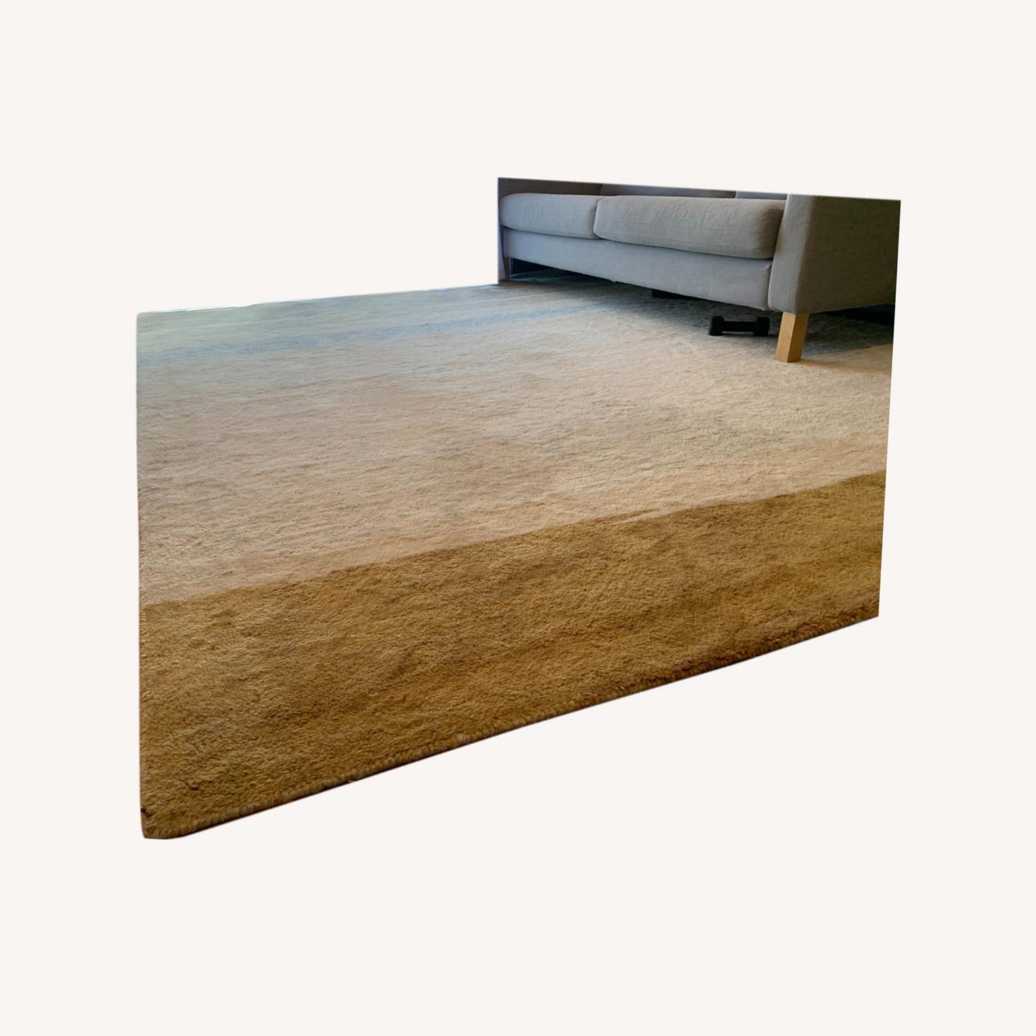 West Elm 8x10 Meadow Rug with Eco Stay Pad AptDeco