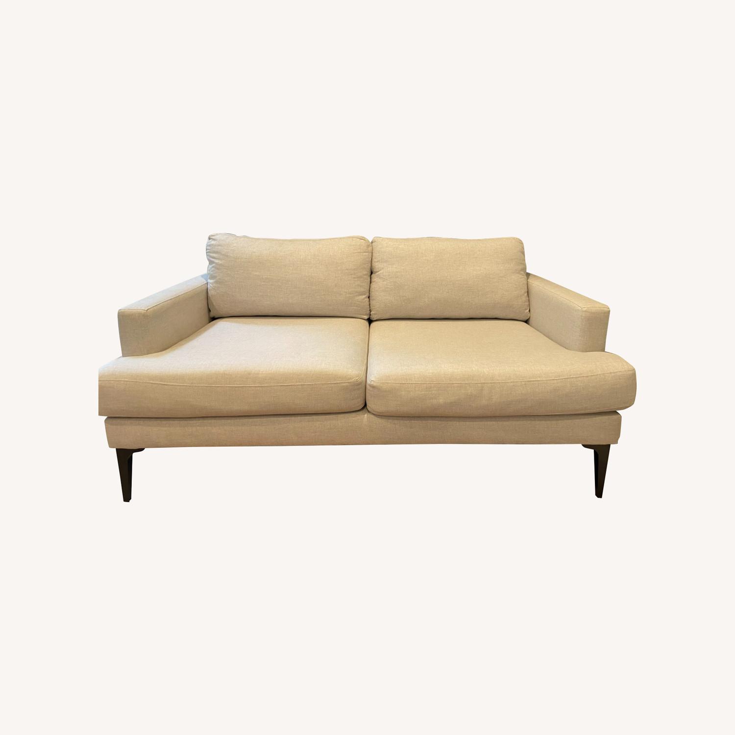 West Elm Andes Petite Loveseat - image-0