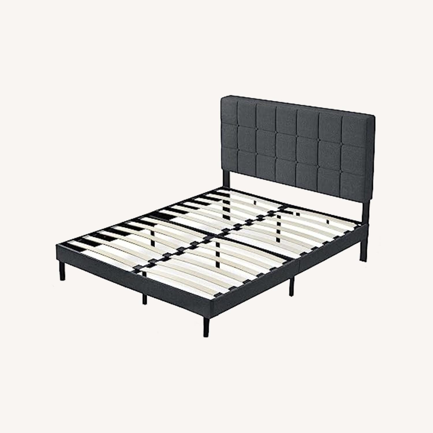 Padded Bed Frame - image-0