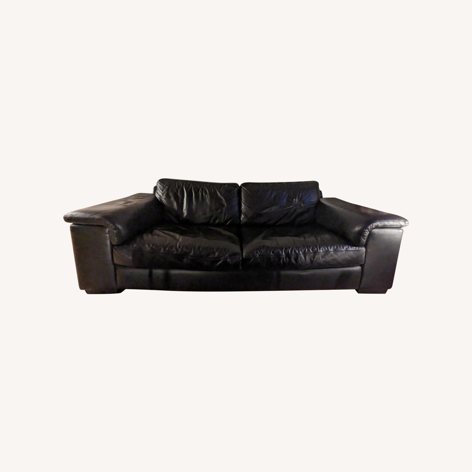 Natuzzi Made in Italy Leather Sofa AptDeco