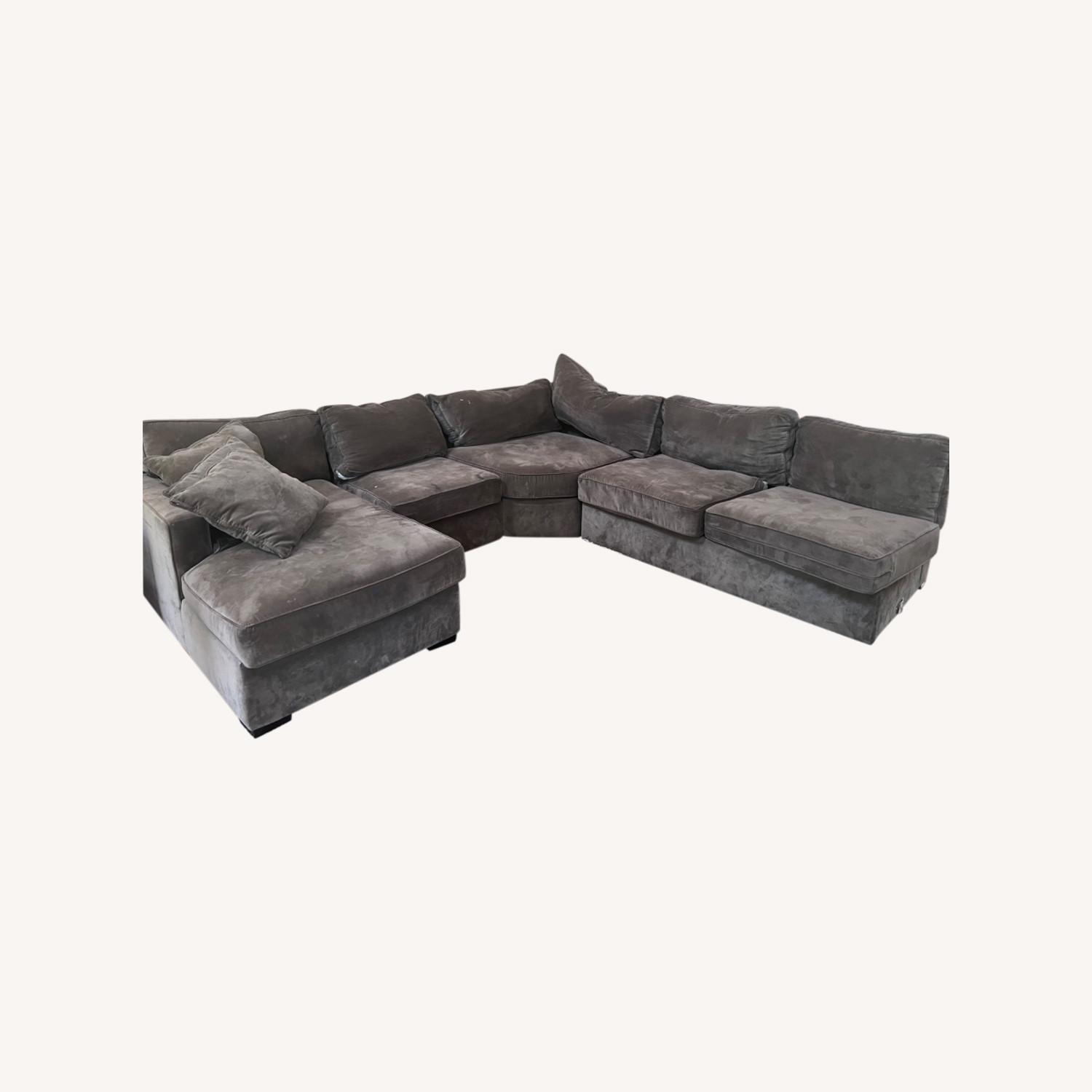 Macy's Sectional Sofa - image-0