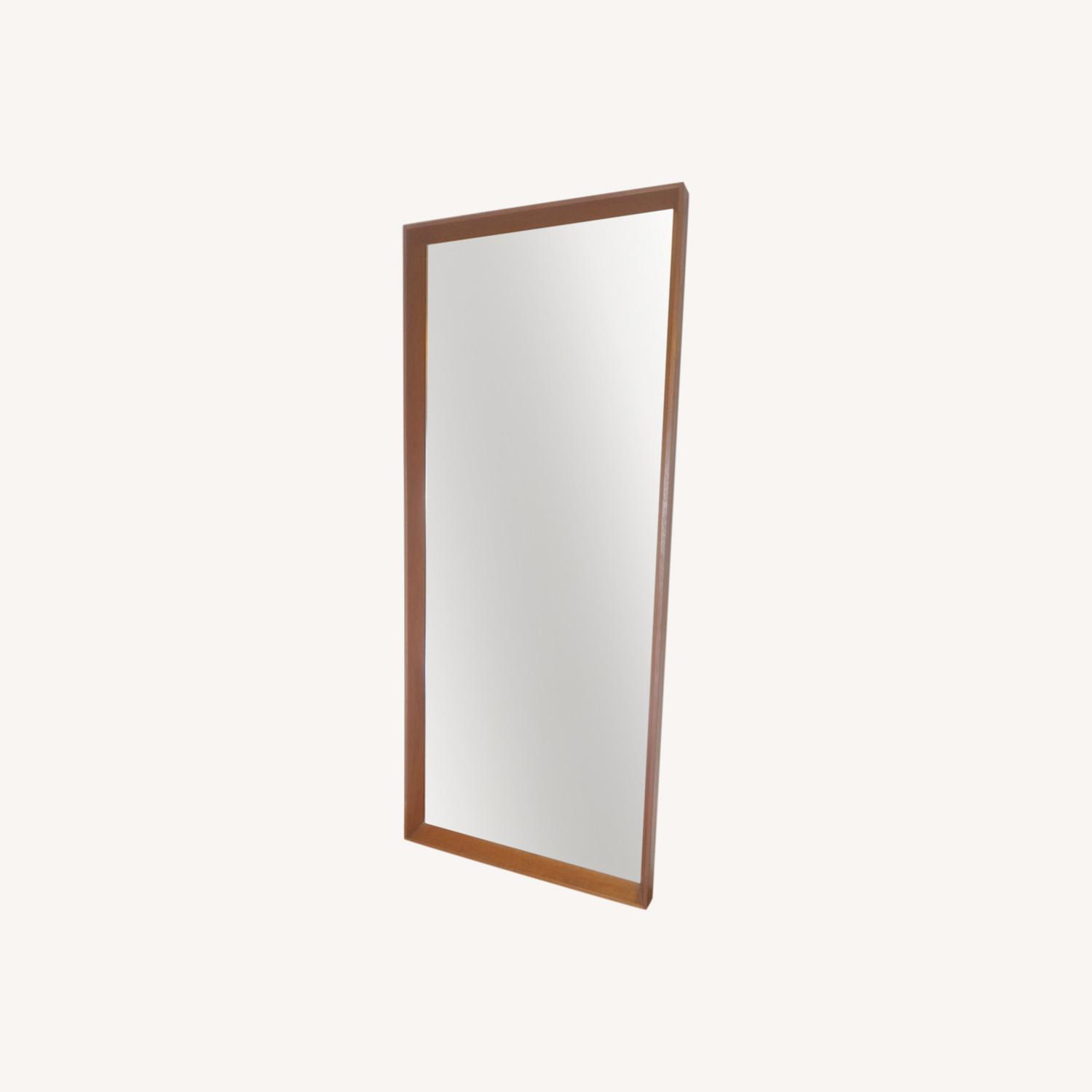 Danish Modern Large Teak Pedersen & Hansen Mirror - image-0