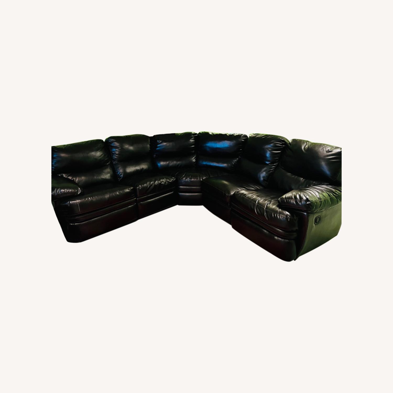 Leather Italia USA Recliner - image-0