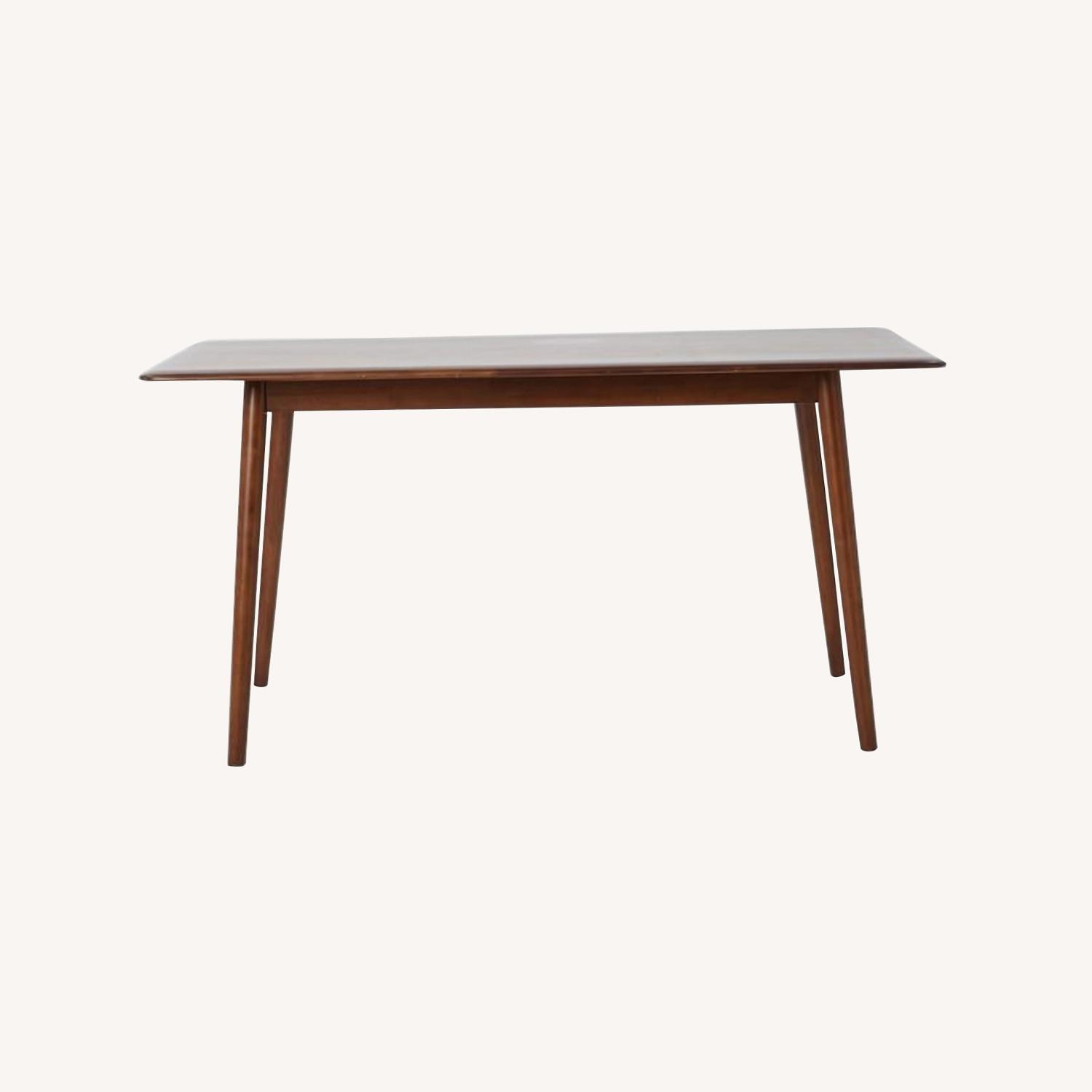 West Elm Lena Mid Century Dining Table Large - image-0