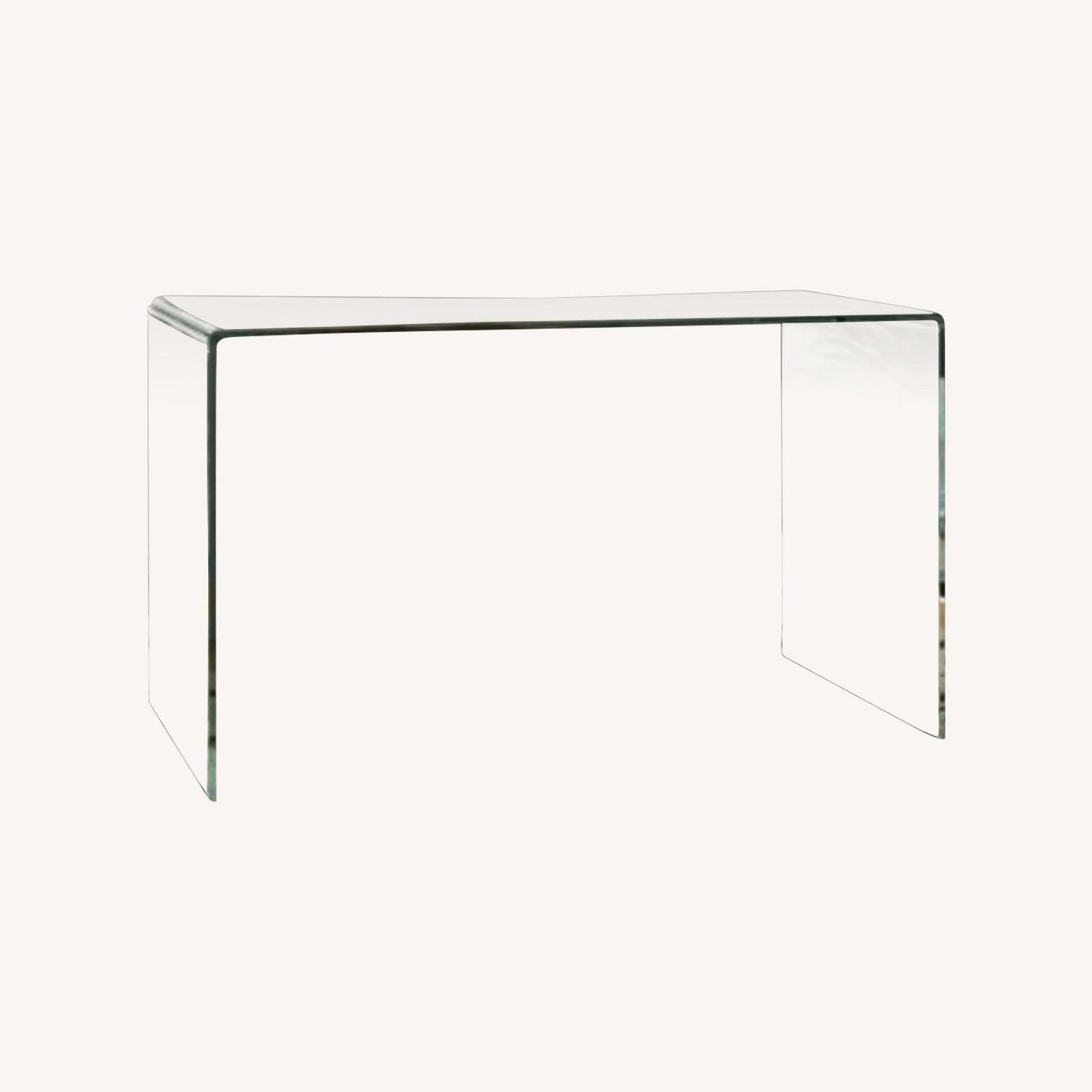 AllModern Embassy Glass Desk - image-0