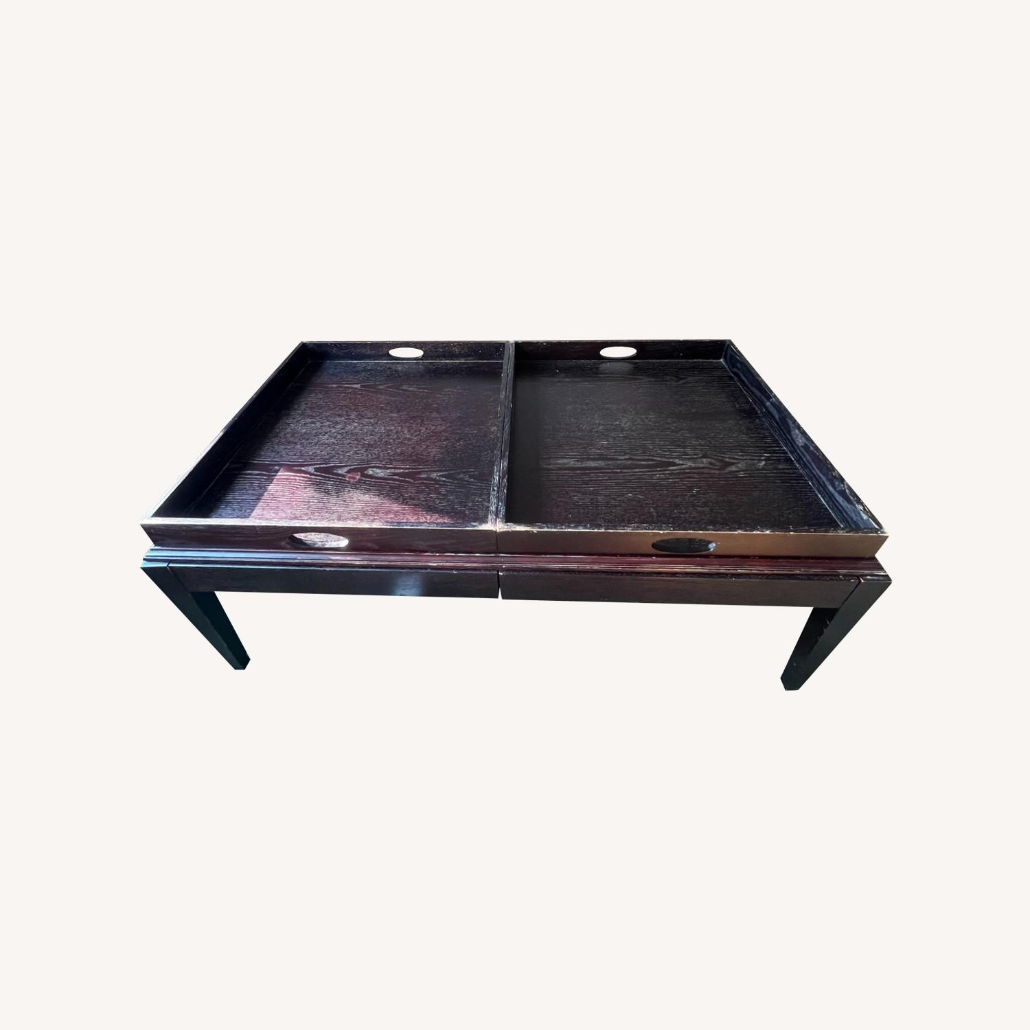 Vintage Storage Coffee Table - image-0