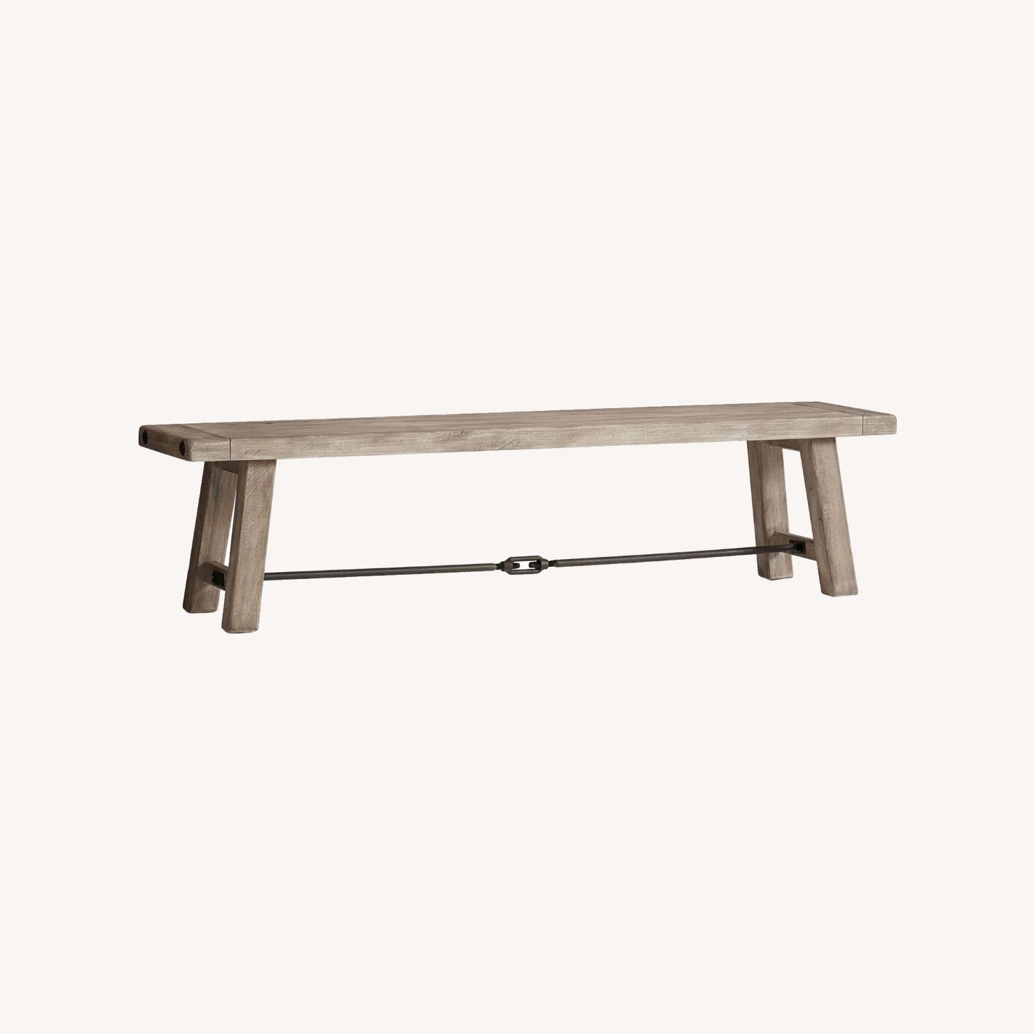 Pottery Barn Benchwright Dining Bench - image-0