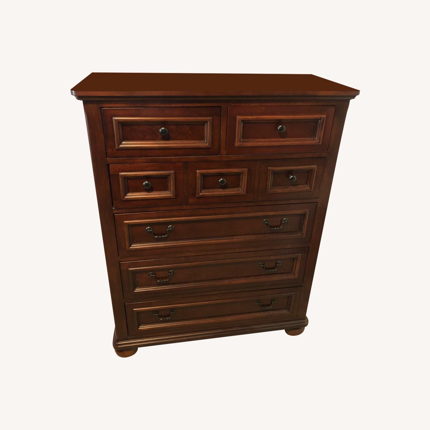 Raymour & Flanigan Cherry Dresser - image-0