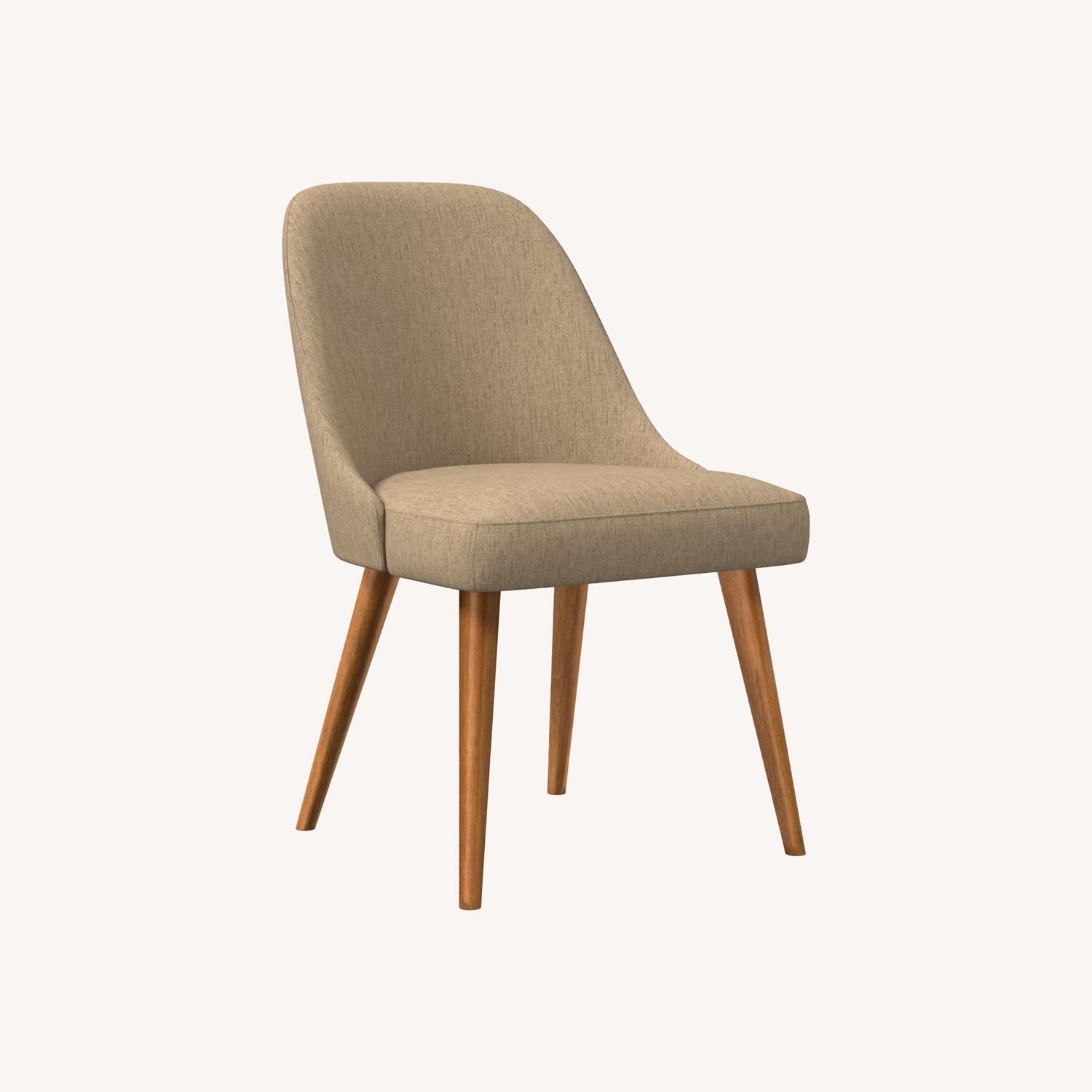 West Elm MidCentury Upholstered Dining Chair AptDeco