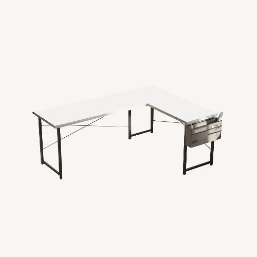Wayfair Lachlan Reversible LShape Executive Desk AptDeco