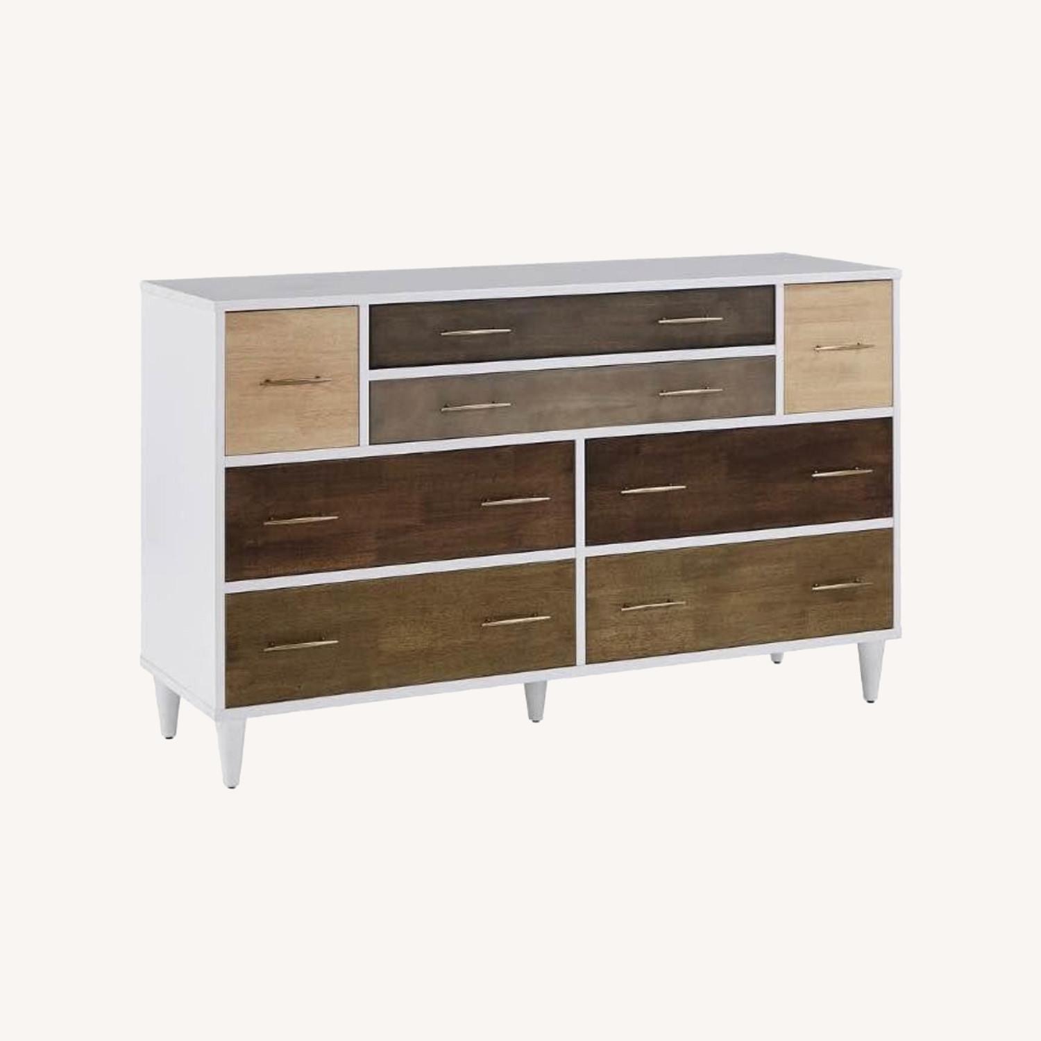 Carson Carrington 8-Drawer Mixed Wood Dresser - image-0