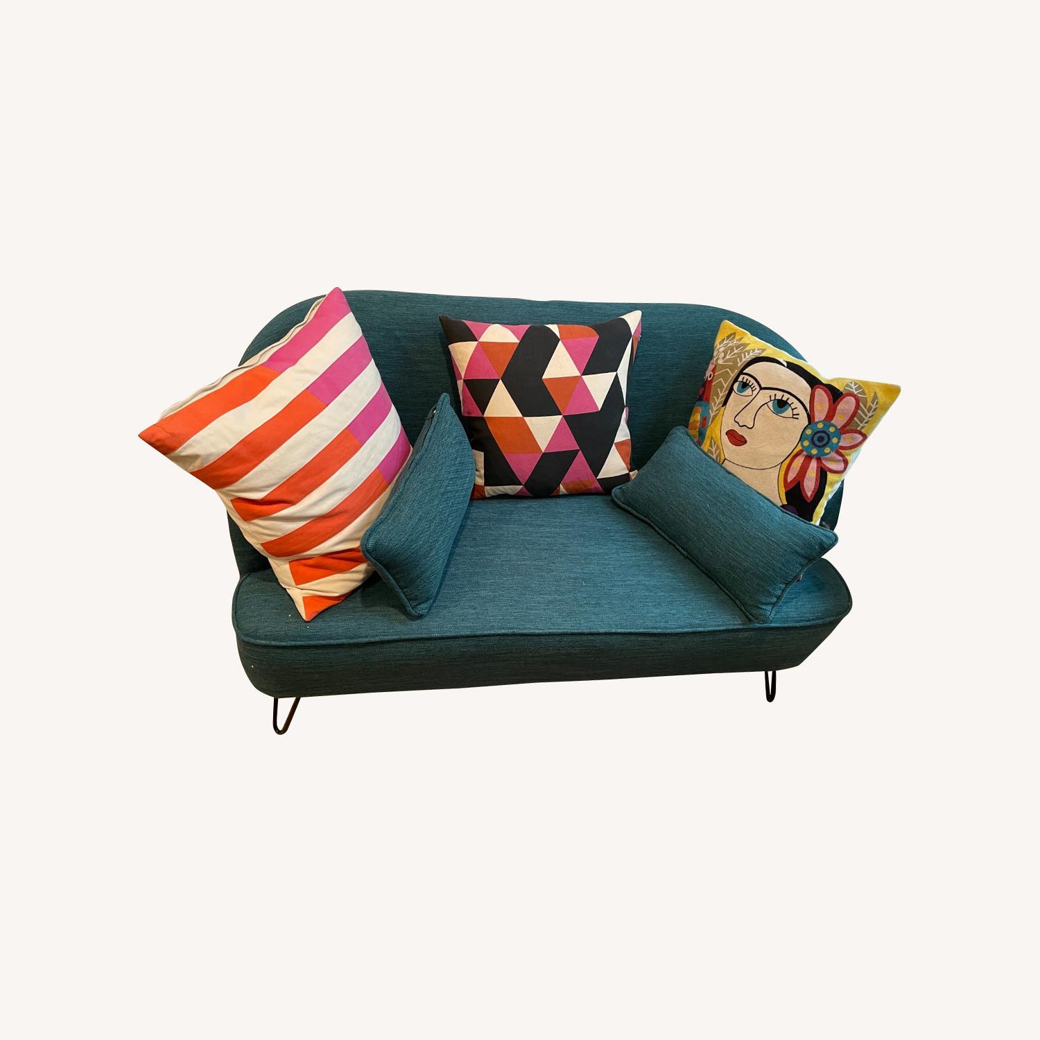 Jordan's Modern Fabric Loveseat - image-0