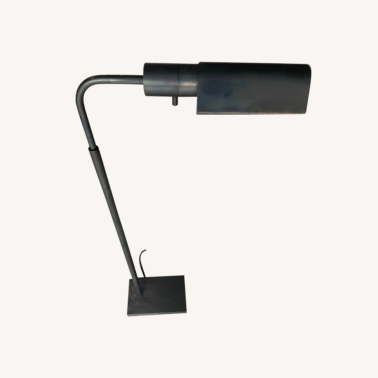 McGee and Co Dark Bronze Black Floor Lamp - image-0