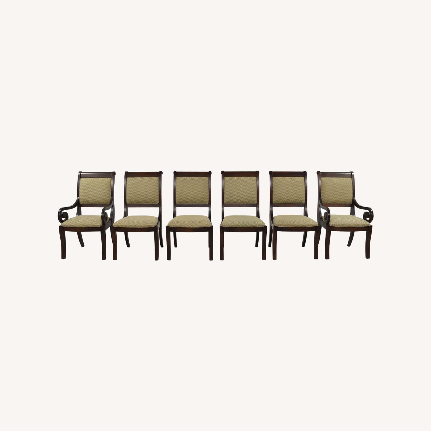 Set of 6 Dining Chairs (4 side + 2 arm) - image-0