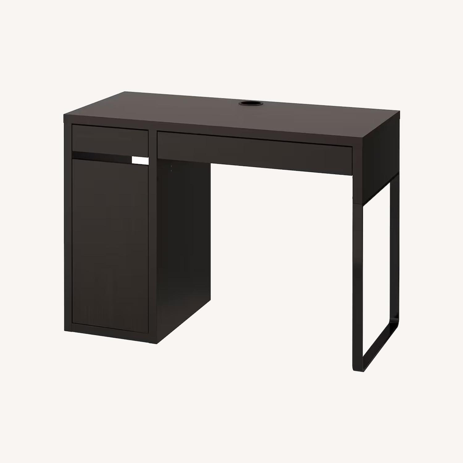 IKEA MICKE Black Desk - image-0