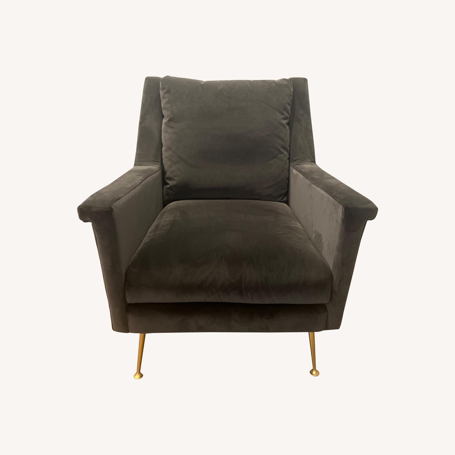 West Elm Carlo Mid-century Modern Chair - image-0