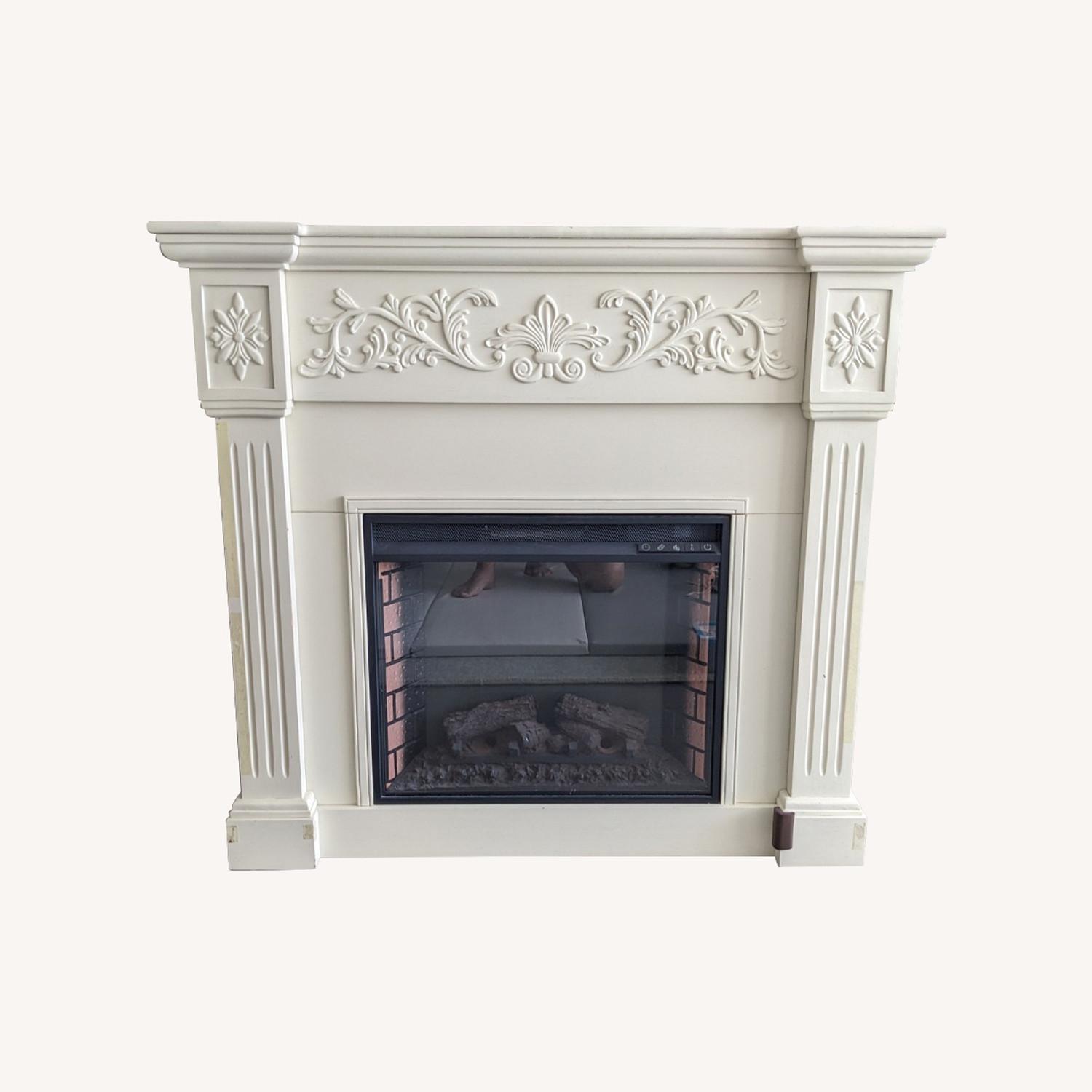 SEI Furniture Calvert Electric Fireplace - image-0