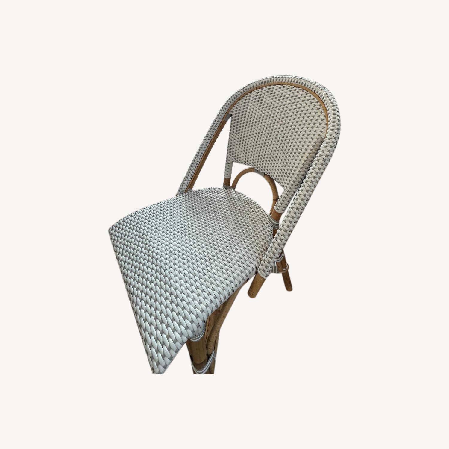 RH Marble Top Table and Serena & Lily Chairs - image-0