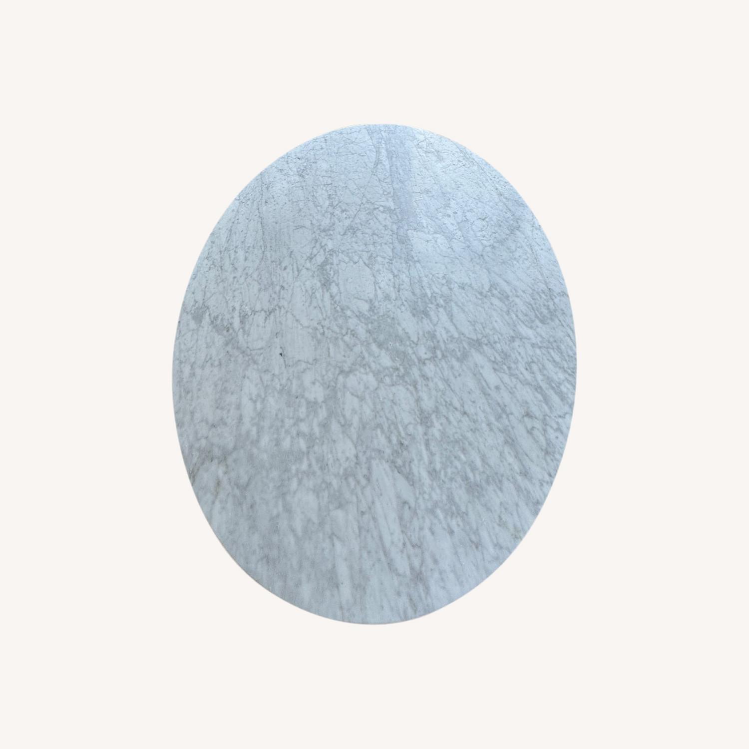 Restoration Hardware Marble Table - image-0